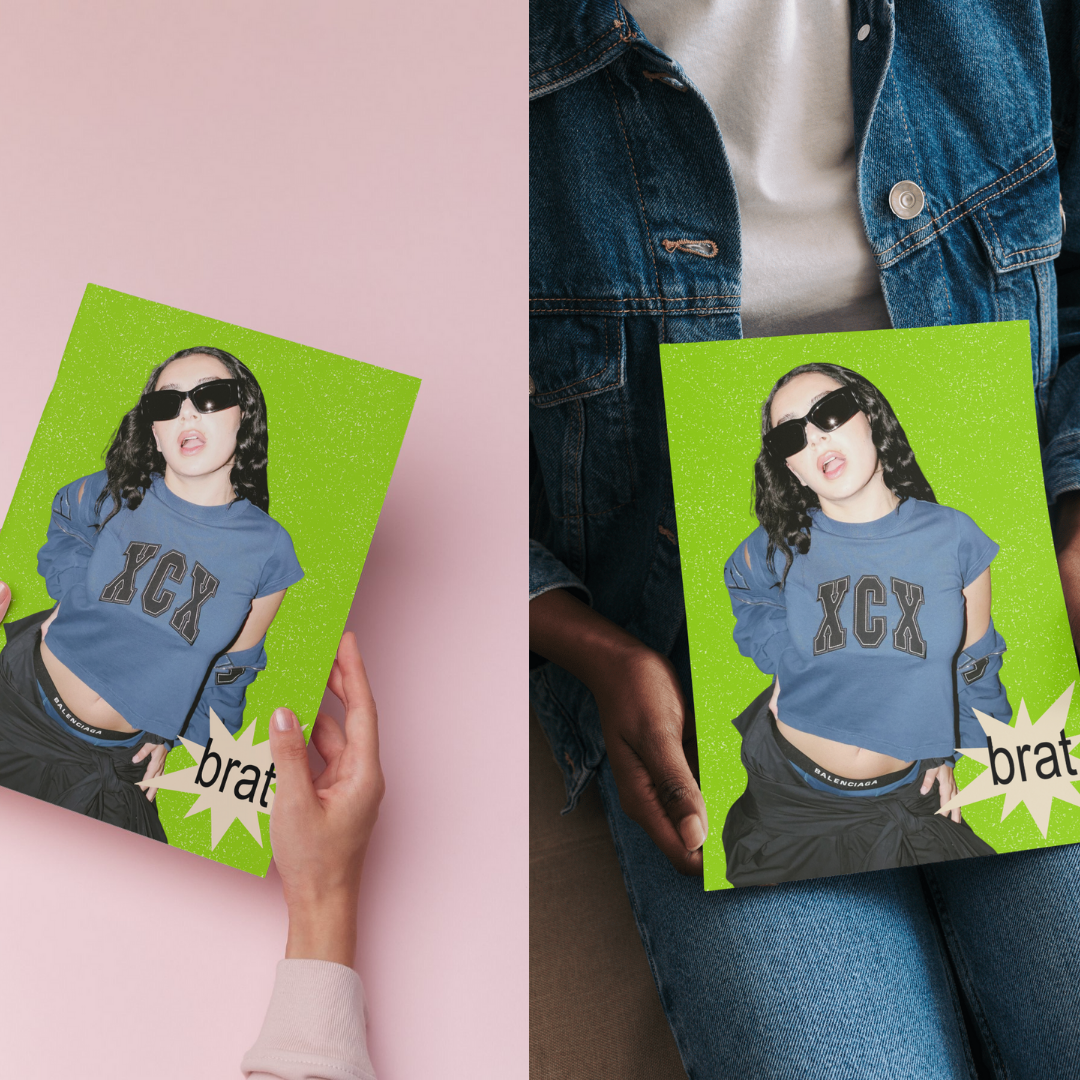 charli xcx - brat | 8x10 Art Print