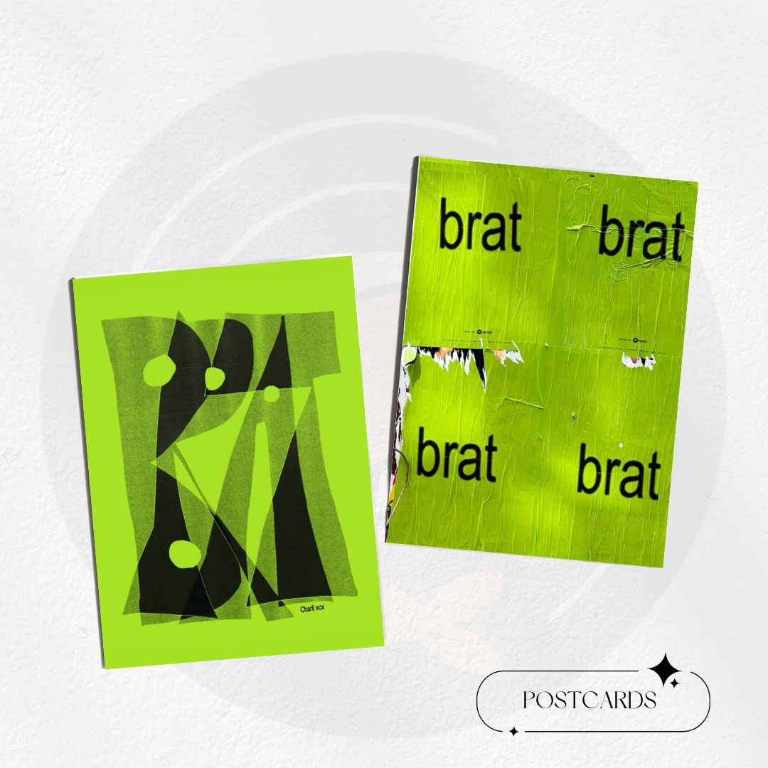 charli xcx - brat | Postcard Set