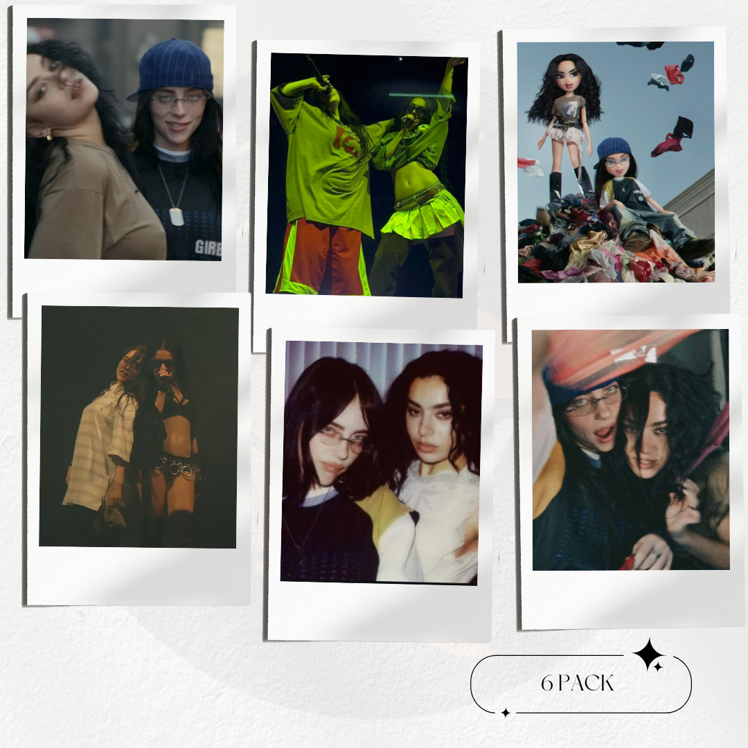 Billie Eilish & charli xcx -Guess | Polaroids