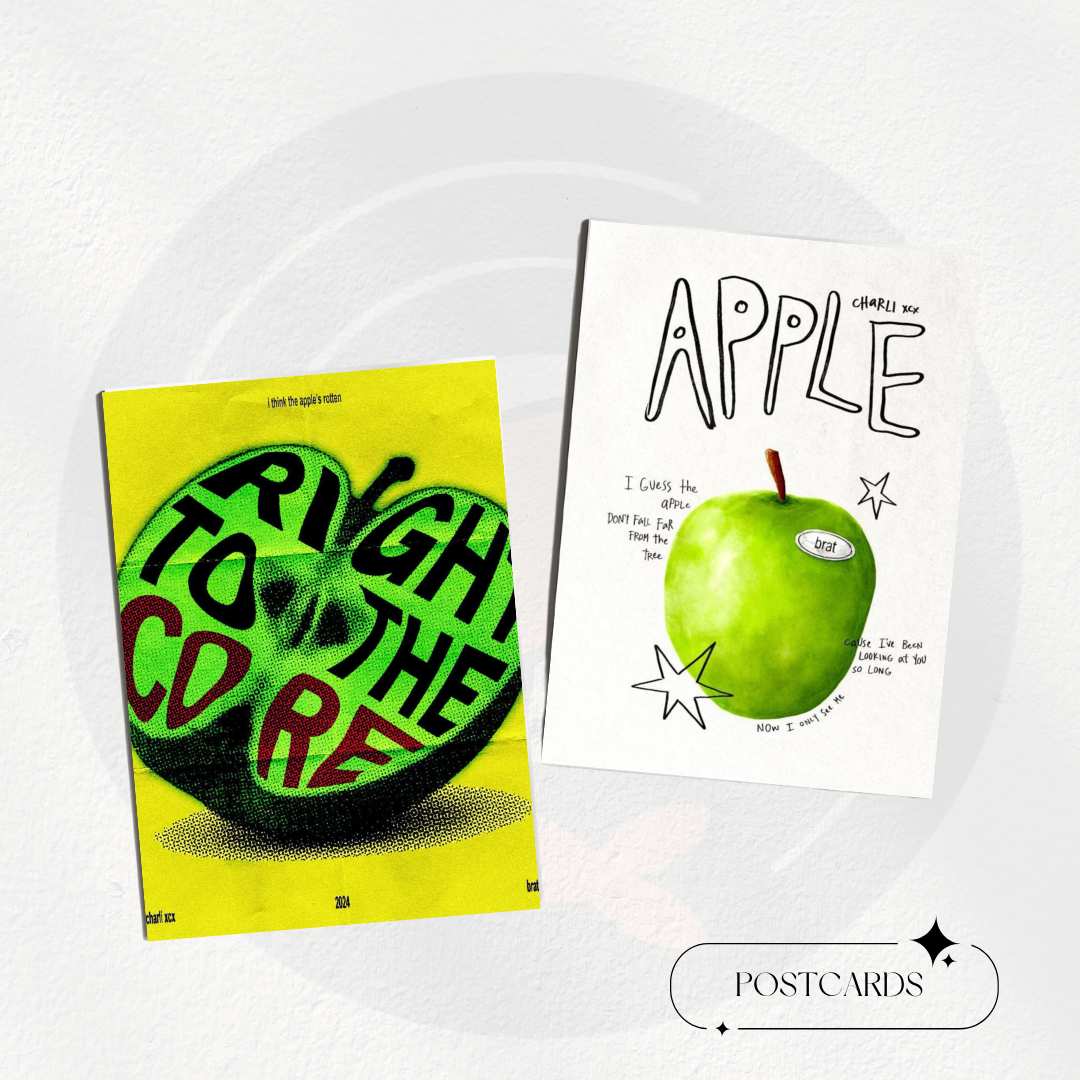 charli xcx - Apple | Postcard Set
