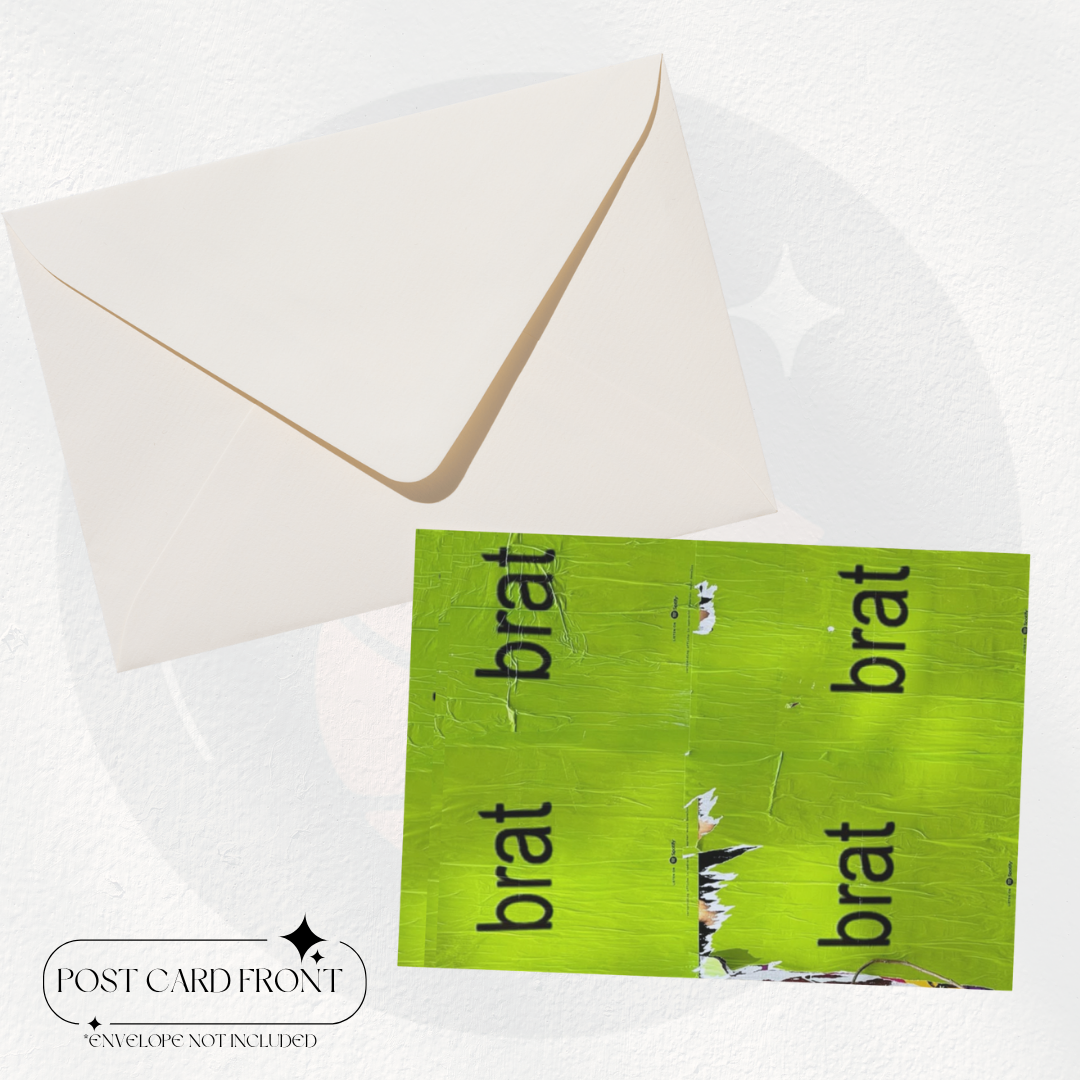 charli xcx - brat | Postcard Set